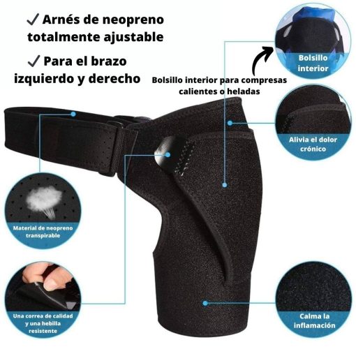 HOMBRERA DE COMPRESIÓN Premium Gel Frio y Calor